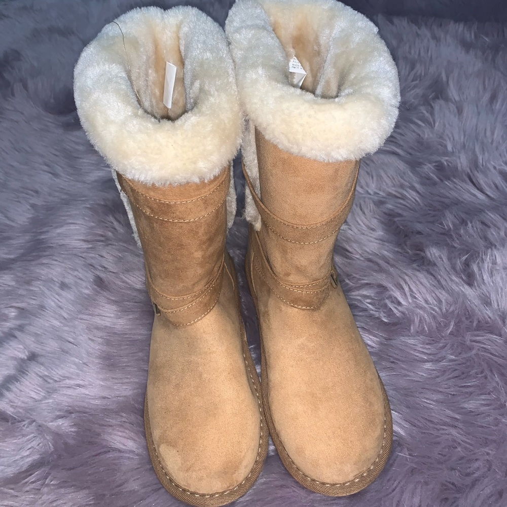 Beige Michael Kors Boots